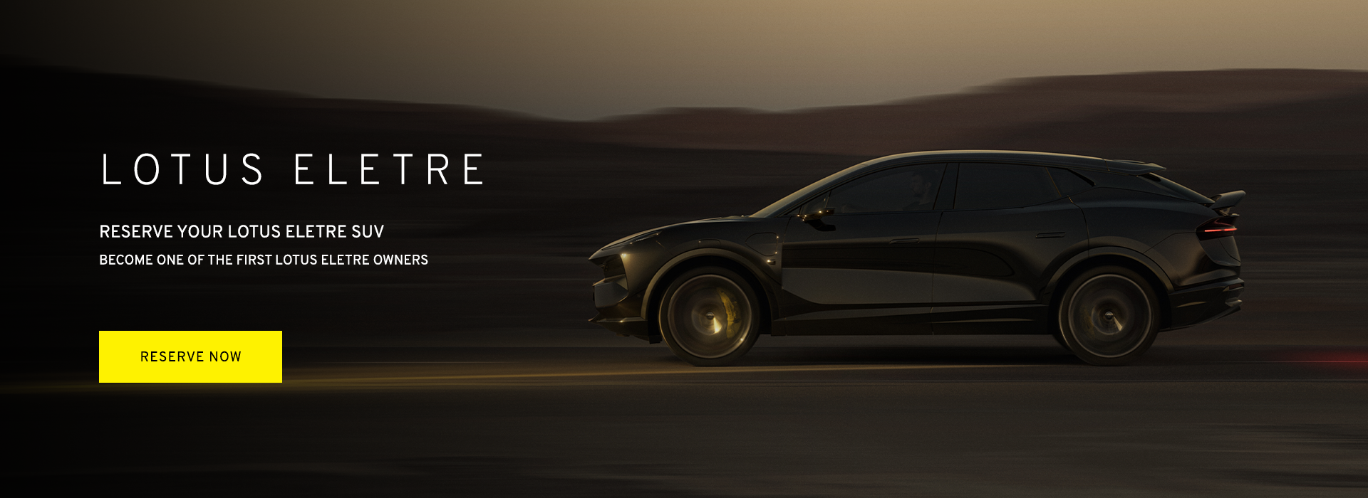 Pre-Order The Lotus Eletre
